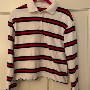 Brandy Melville Cropped Long-Sleeve